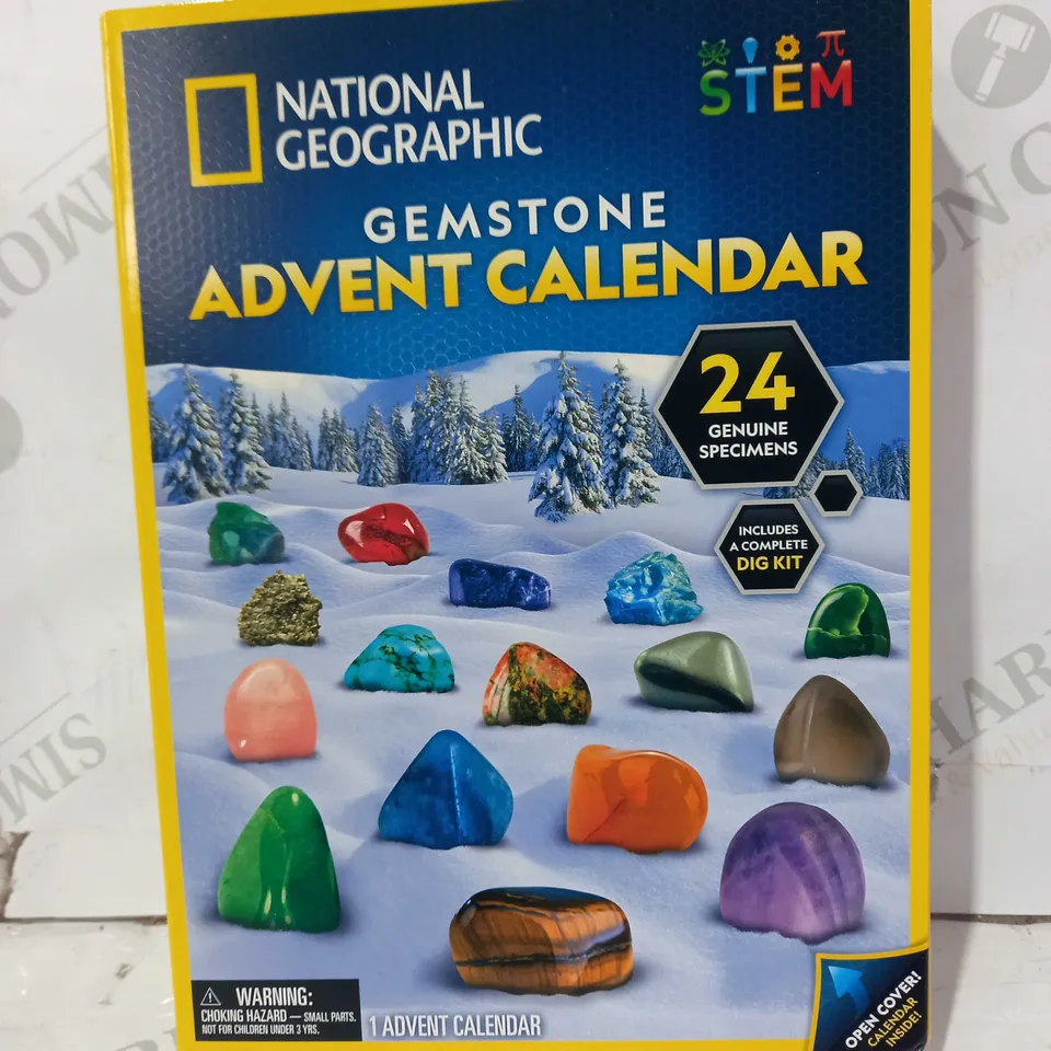 STEM NATIONAL GEOGRAPHIC GEMSTONE ADVENT CALENDAR
