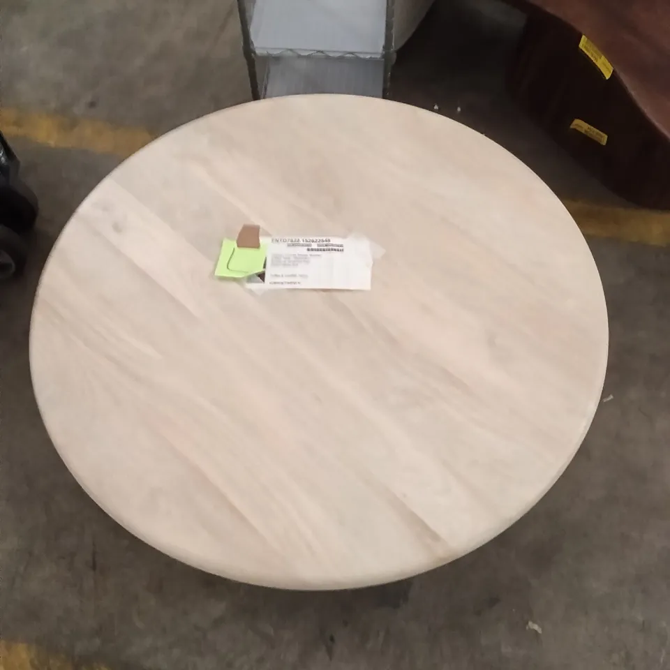 OLYMPA CIRCULAR MANGO WOODEN - WHITE OAK 