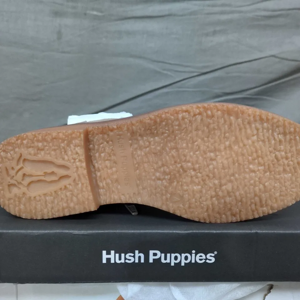 HUSH PUPPIES MANDY WATER-RESISTANT BOOTS – TAUPE, UK 4