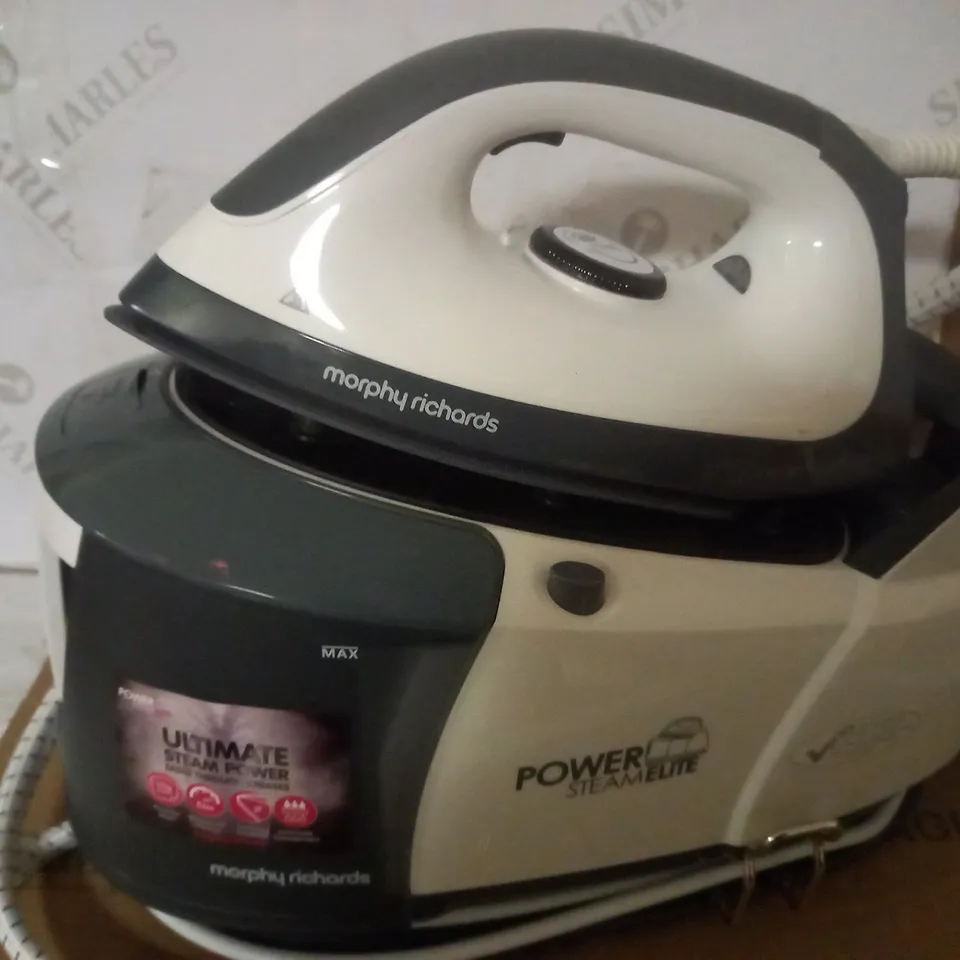 MORPHY RICHARDS POWER STEAM ELITE STEAM GENERATOR IRON GREY 