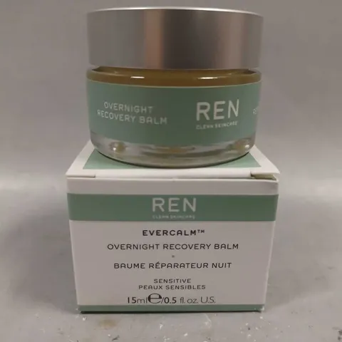 REN EVERCALM OVERNIGHT RECOVERY BALM 15ML 