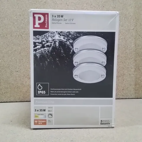 BOXED PAULMAN 3 X 35W HALOGEN LIGHT