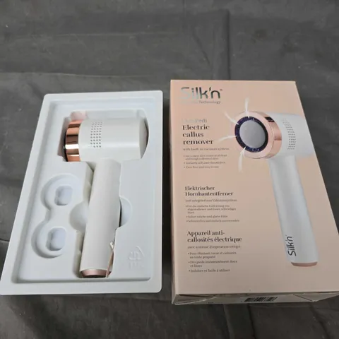 BOXED SILK'N ELECTRIC CALLUS REMOVER