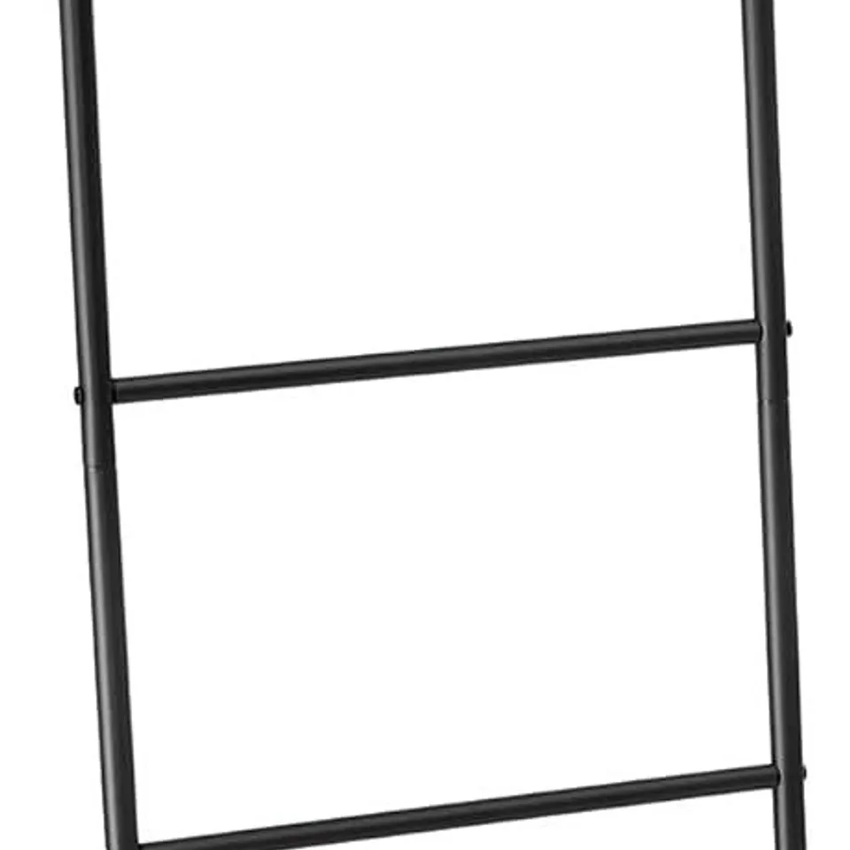BOXED VASAGLE LEANING DISPLAY LADDER SHELF, TOWEL RACK