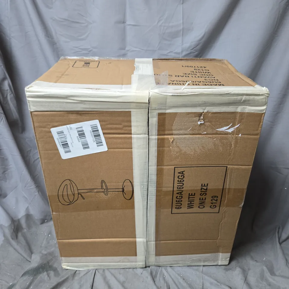 AVANTI WHITE BAR STOOL