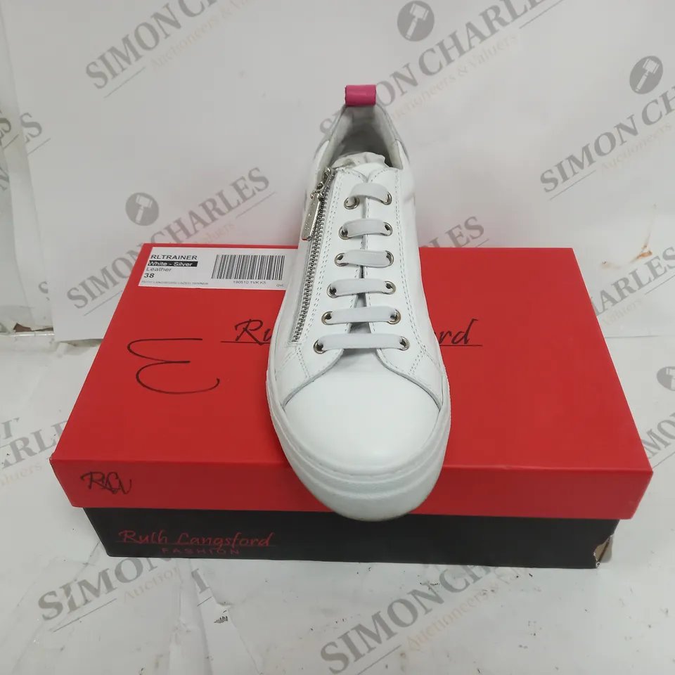 BOXED RUTH LANGFORD ZIP TRAINER SIZE 5