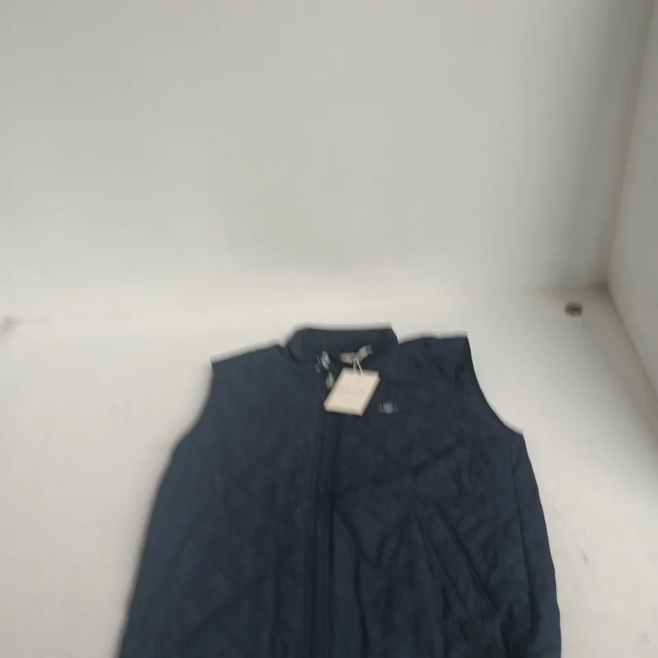 GANT QUILTED WINDCHEATER VEST – EVENING BLUE – UK M