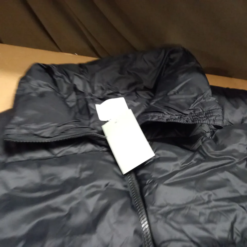 H&M PADDED BLACK GILET - EUR XL