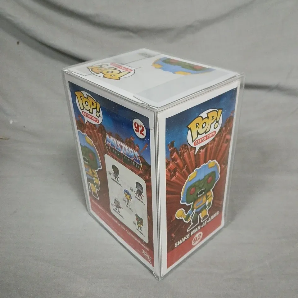 FUNKO POP! MASTERS OF THE UNIVERSE – SNAKE MAN-AT-ARMS (NO.92) VINYL FIGURE