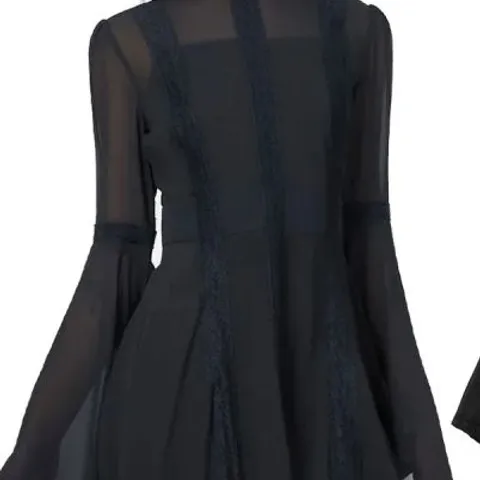 BRAND NEW KILLSTAR BEGONE LONG-SLEEVE MINI DRESS SIZE M