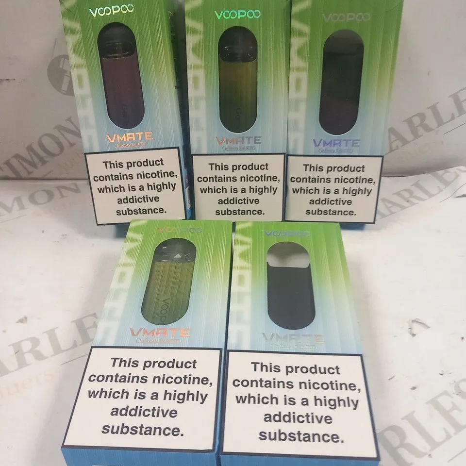 5 BOXED VOOPOO VMATE INFINITY EDITION
