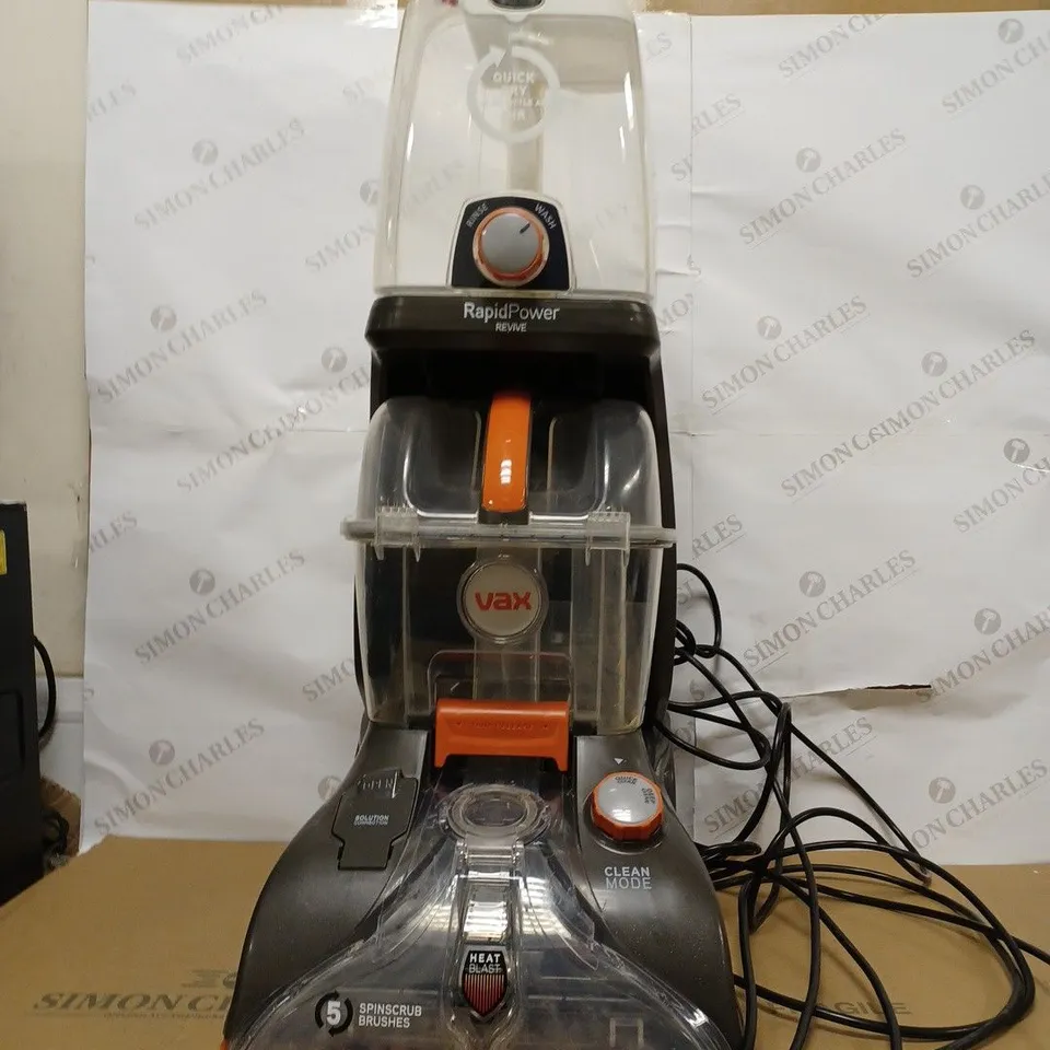 VAX RAPID POWER REVIVE CARPET WASHER