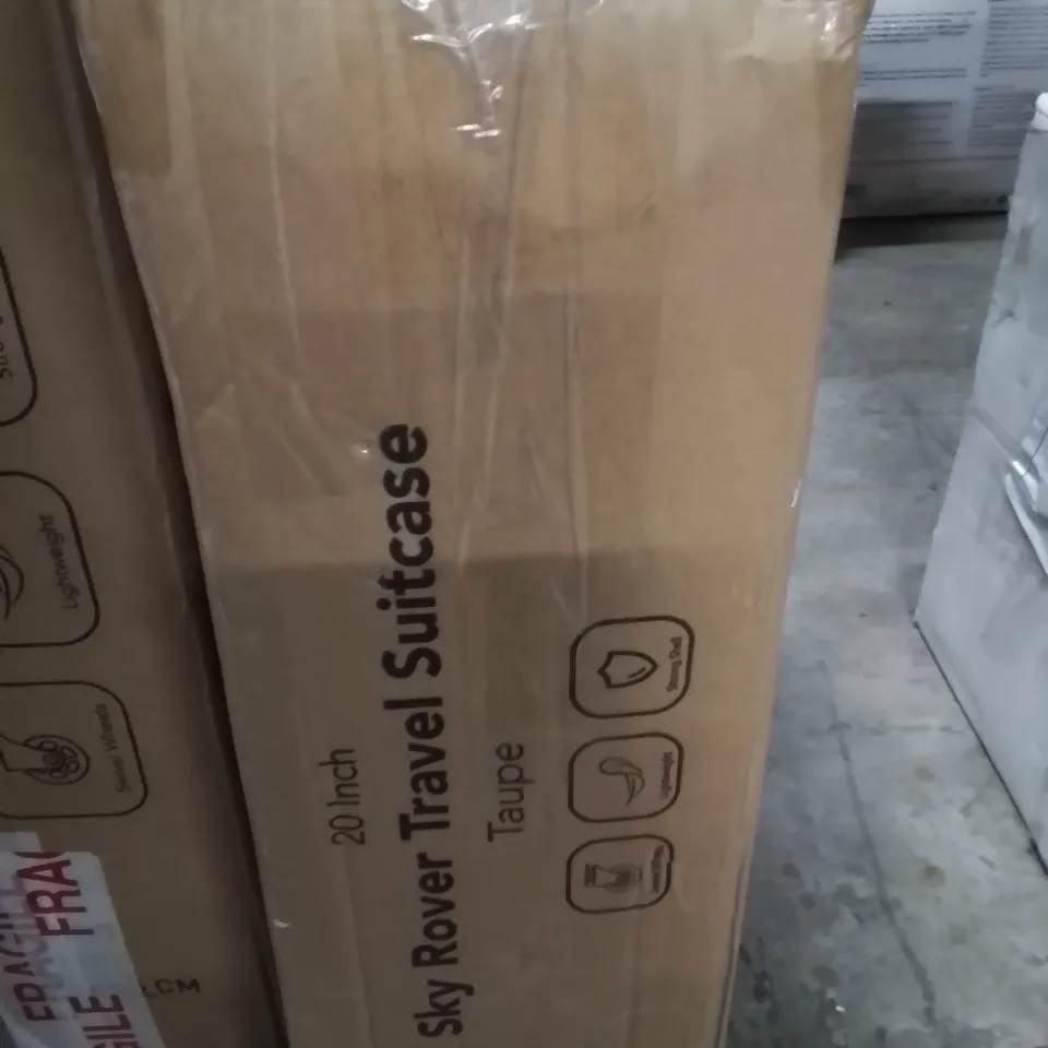 BOXED LUGG SKYROVER TRAVEL SUITCASE TAUPE