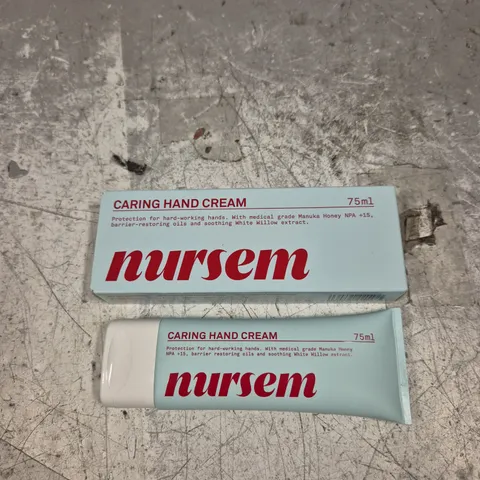 NURSEM CARING HAND CREAM - 75ML
