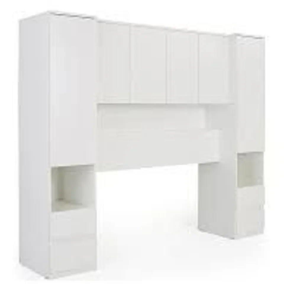 BOXED LISSON OVERBED UNIT - WHITE (5 BOXES) RRP £449