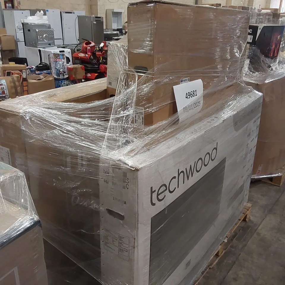 PALLET OF APPROXIMATELY 11 UNPROCESSED RAW RETURN MONITORS AND TELEVISIONS TO INCLUDE;