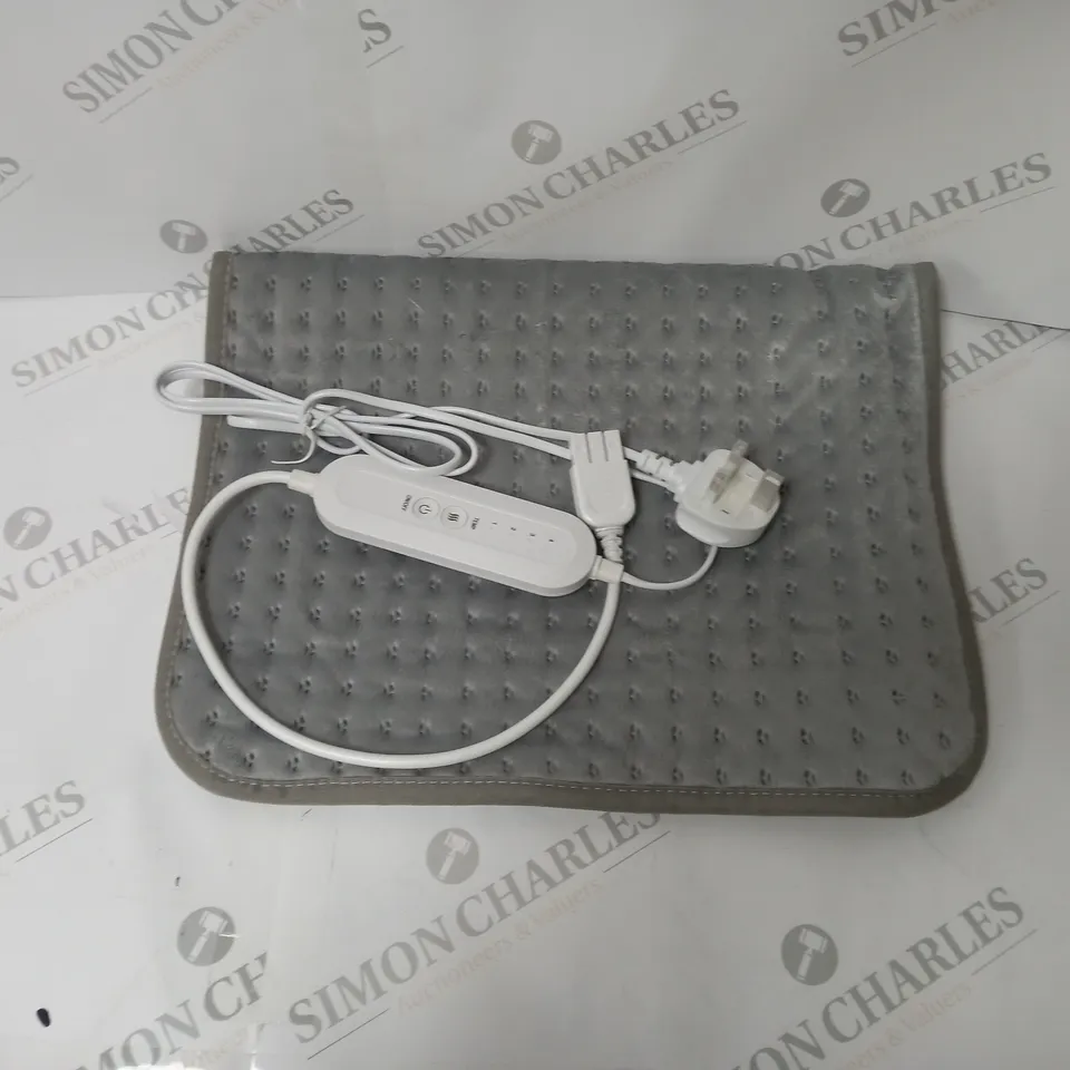 BOXED HEATED PAD IN GREY 40 X 60 CM