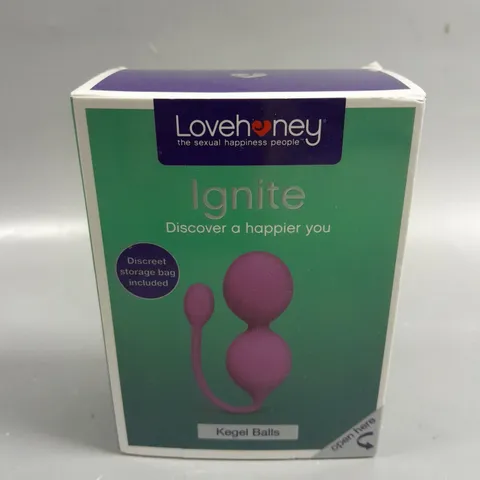 BOXED LOVEHONEY IGNITE KEGEL BALLS