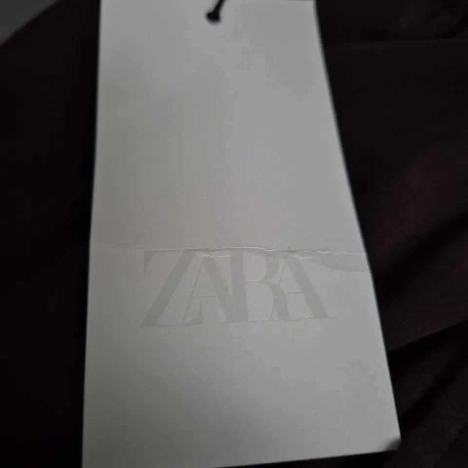 ZARA MEN’S BROWN DRAWSTRING TROUSERS – UK 30 (US L)