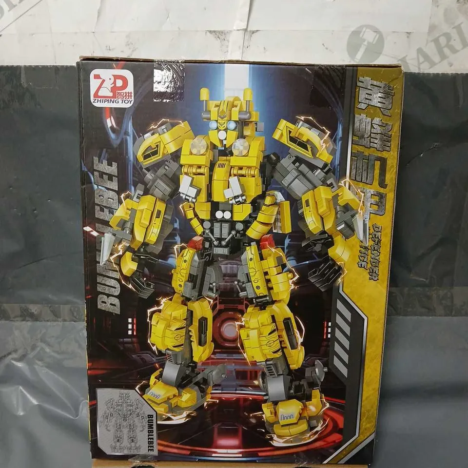 BUMBLEBEE DEFENDER JUSTICE BRICK BUILDING TOY