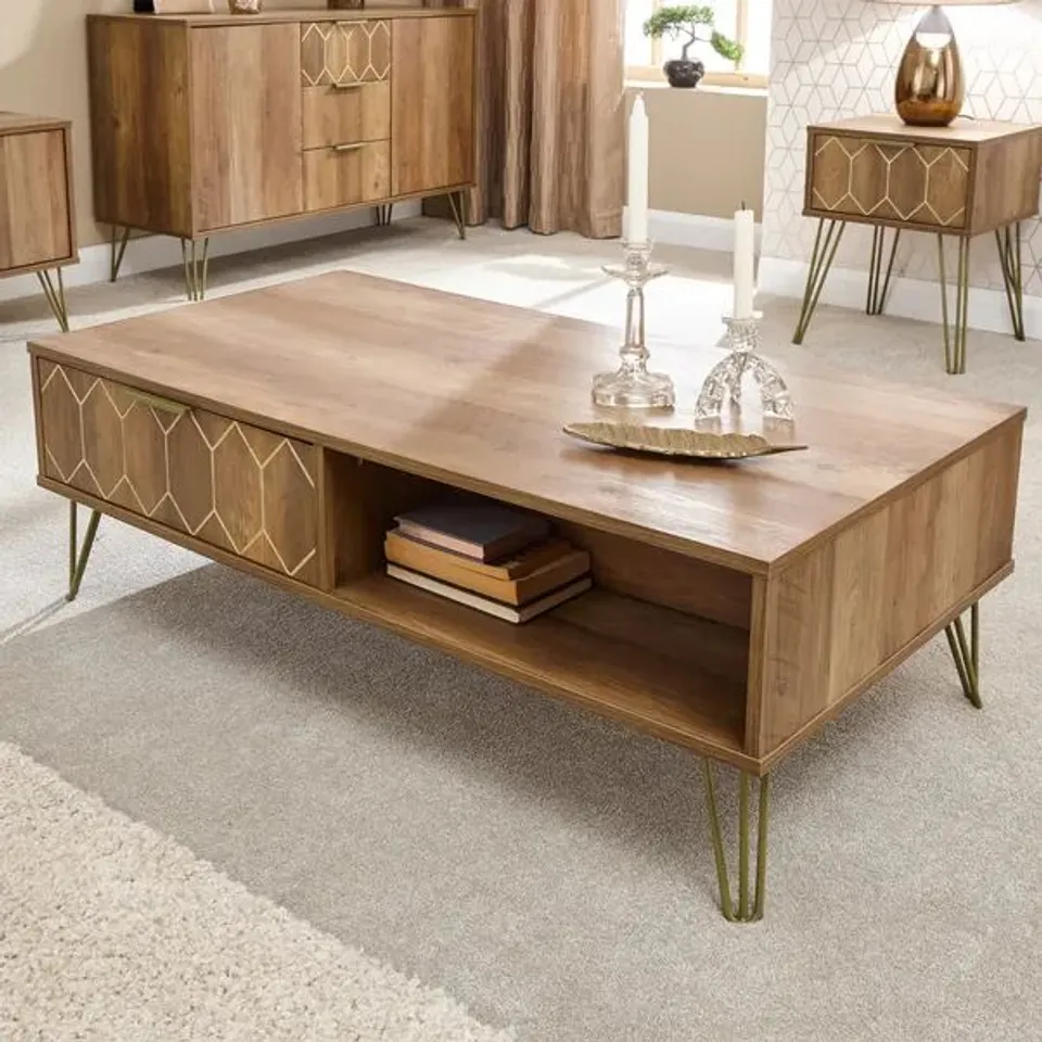 BOXED ORLEANS COFFEE TABLE- MANGO (1 BOX)