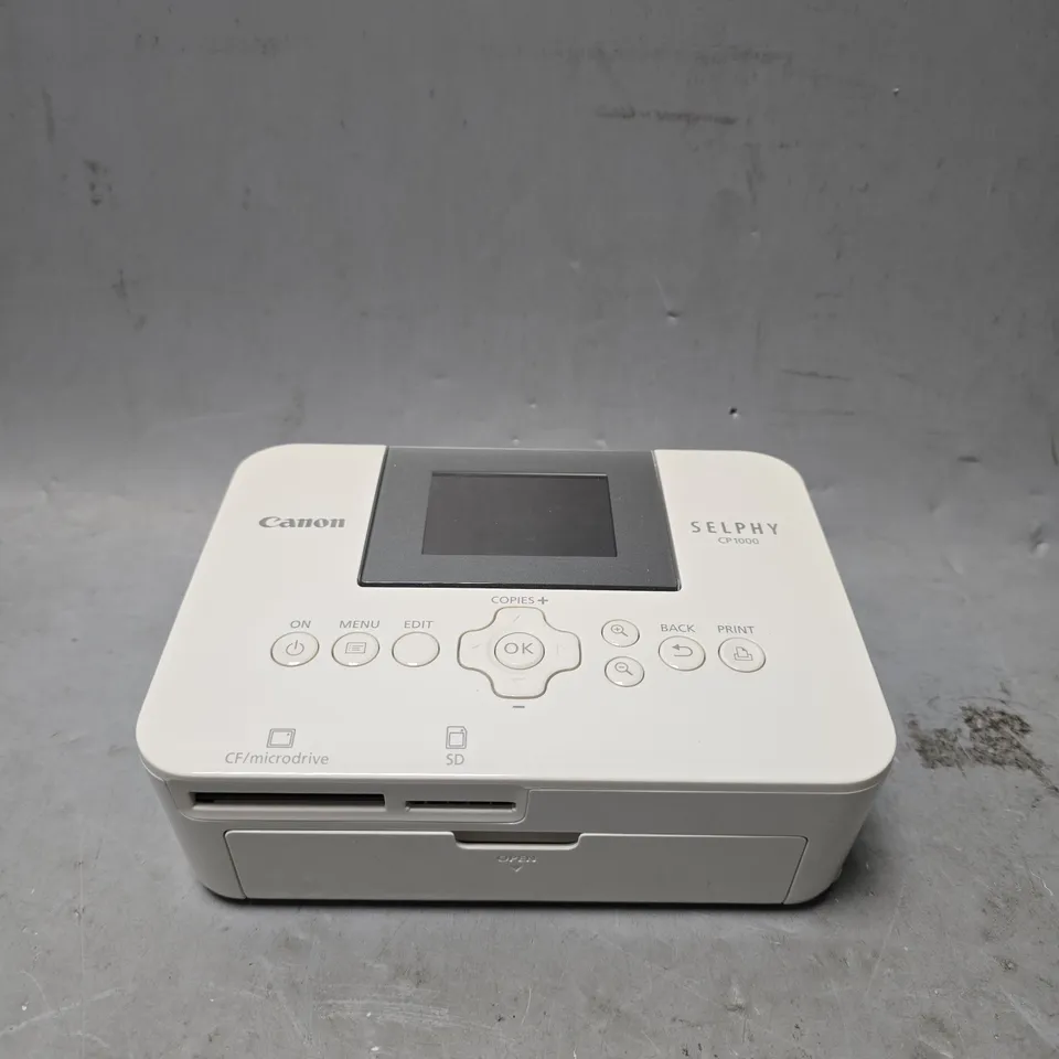BOXED CANON SELFPHY CP1000 COMPACT PHOTO PRINTER 