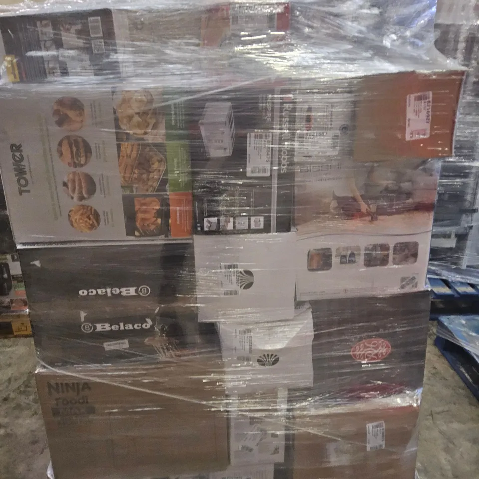 PALLET OF APPROXIMATELY 41 UNPROCESSED RAW RETURN HOUSEHOLD AND ELECTRICAL GOODS TO INCLUDE;