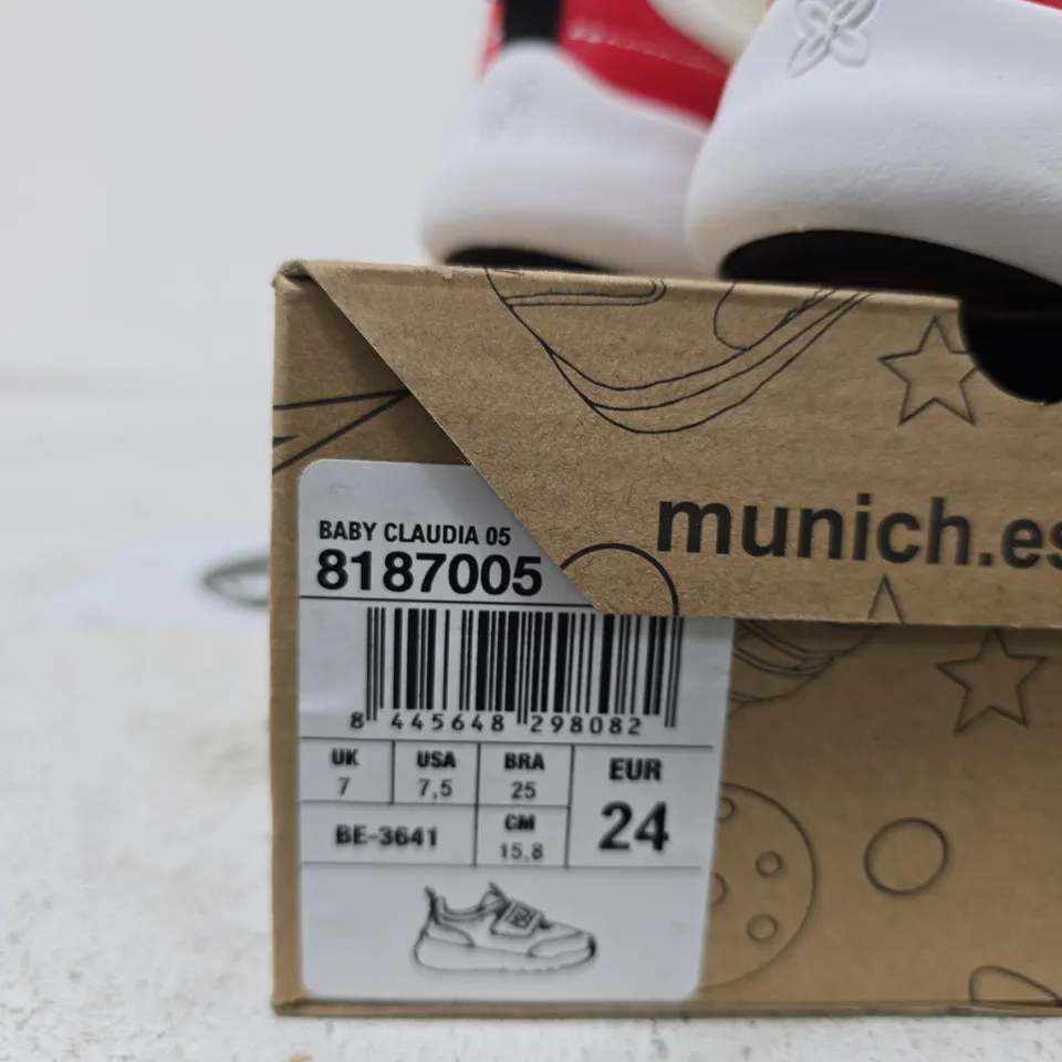 MUNICH BABY CLAUDIA 05 KIDS’ TRAINERS – UK 7 (US 7.5, EUR 24)