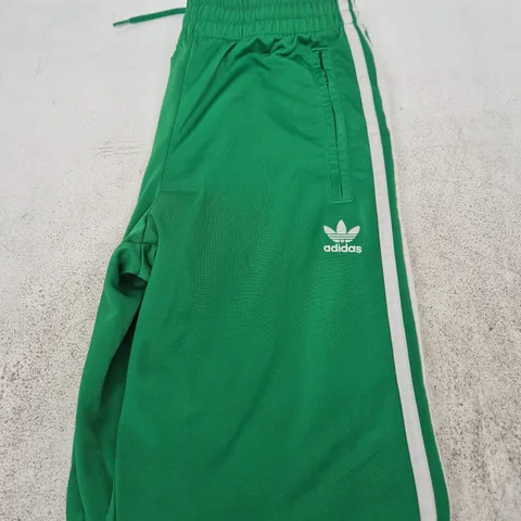 ADIDAS TRACK PANTS – GREEN SIZE XS