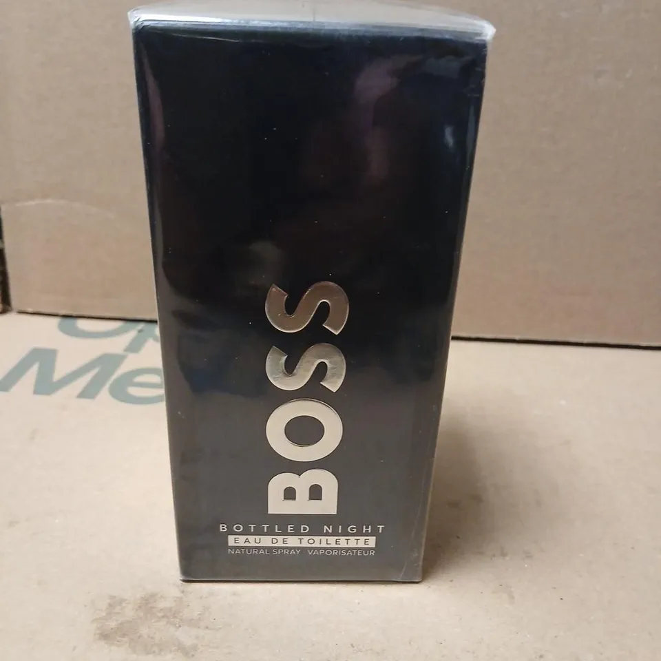 BOXED HUGO BOSS BOTTLED NIGHT EAU DE TOILETTE 100ML