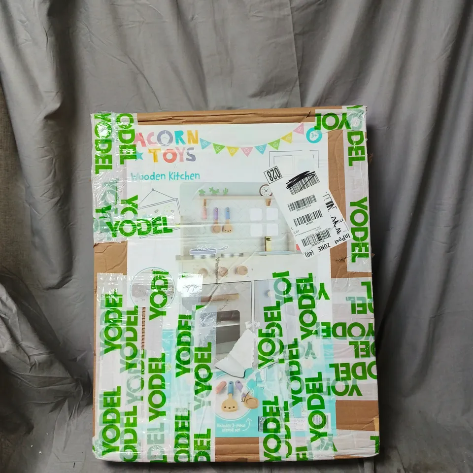 ACORN FLOORSTANDING WOODEN PLAY KITCHEN - STONE, KIDS