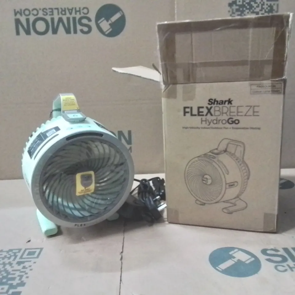 BOXED SHARK FLEXBREEZE HYDROGO MISTING FAN FA050UKGN