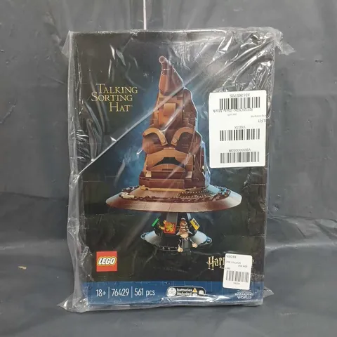 BOXED LEGO HARRY POTTER TALKING SORTING HAT - 76429