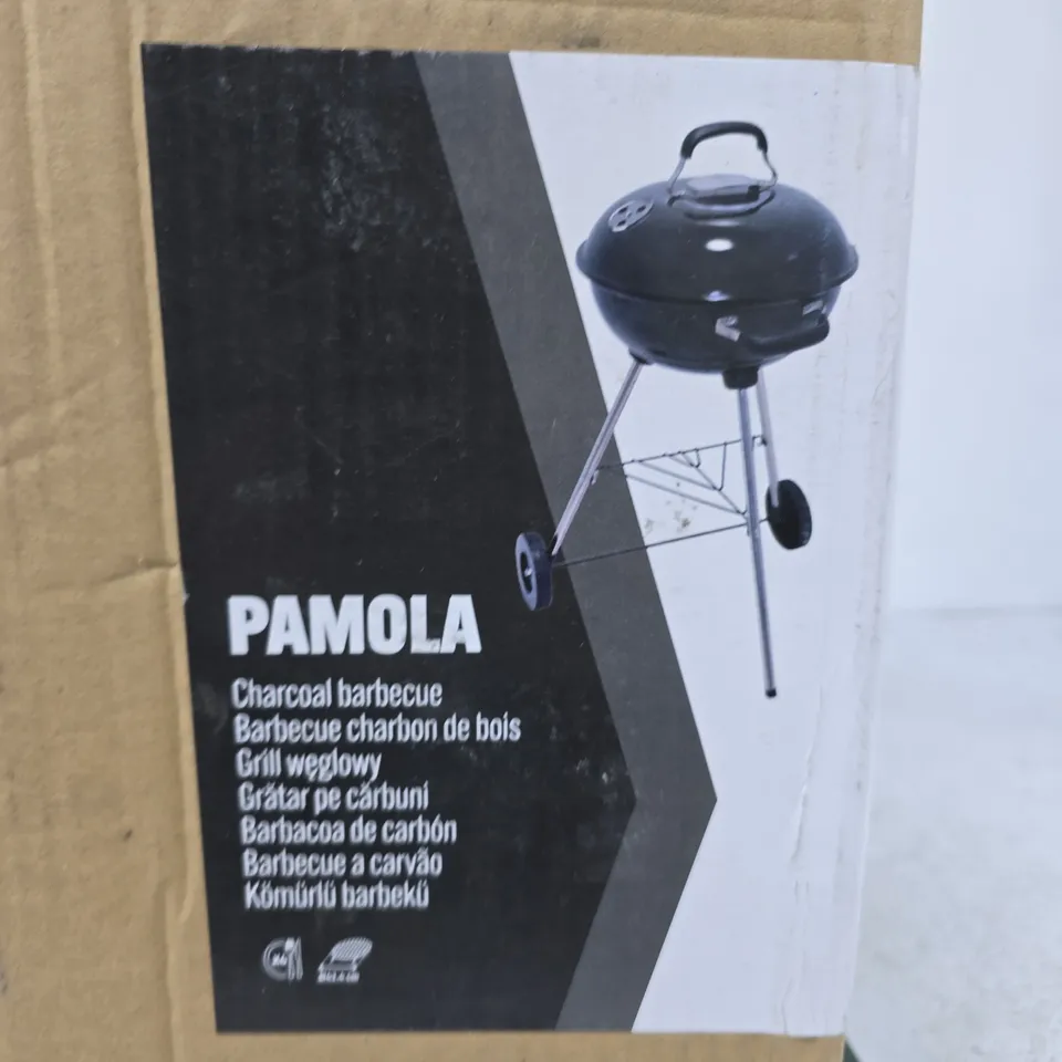 PAMOLA CHARCOAL BARBECUE GRILL – BOXED