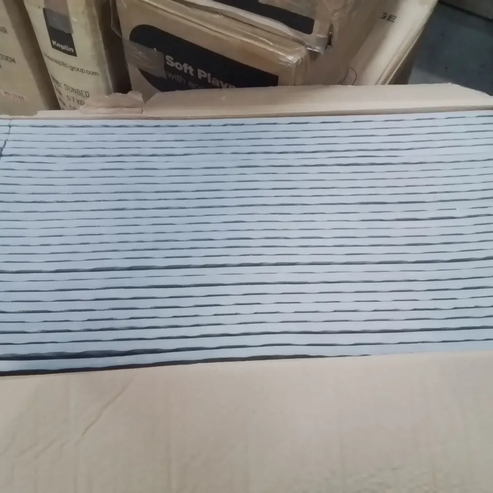 BOX CONTAINING APPROXIMATELY 28 YOGA/EXERCISE FOAM TILES -GREY-