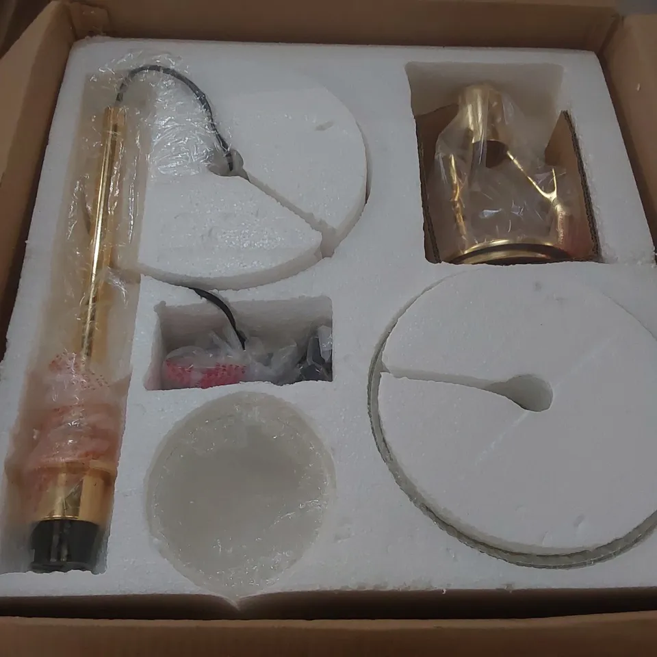 BOXED POUL HENNINGSEN PH 34.5 - 3.5 TABLE LAMP REPLICA - GOLD