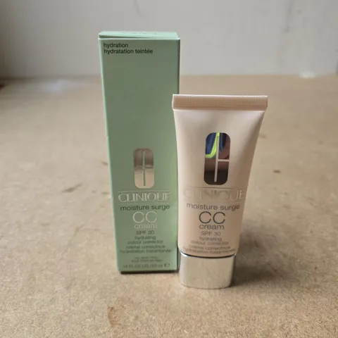 CLINIQUE MOISTURE SURGE CC CREAM SPF 30 LIGHT MEDIUM ALL SKIN TYPES