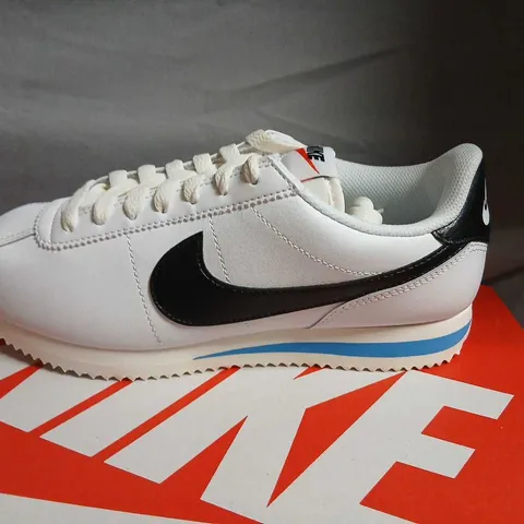 NIKE CORTEZ SNEAKERS - WHITE/BLACK, UK 5 (US 7.5)