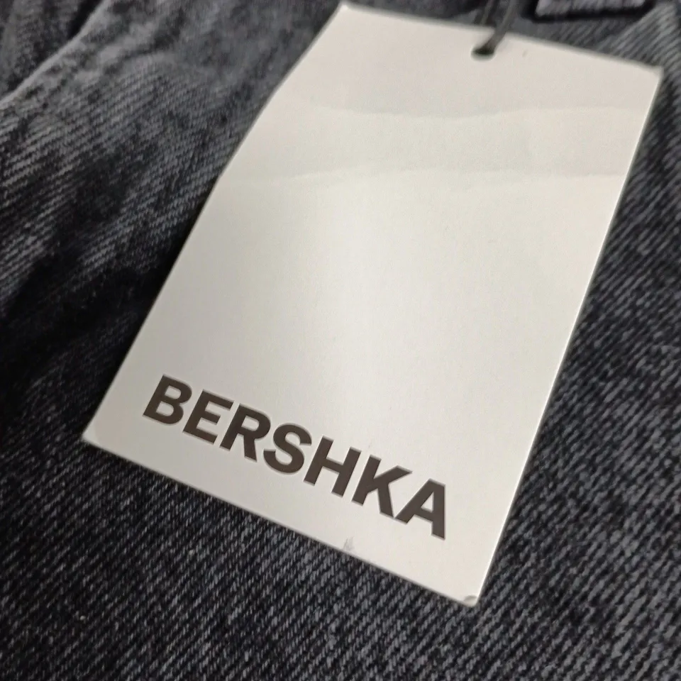 BERSHKA DENIM SHORTS - WOMEN'S, EU 36 (UK 8)