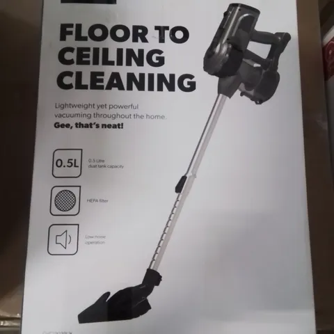 BOXED GEEPAS UPRIGHT VACUUM CLEANER 2 IN 1 CORDED STICK 