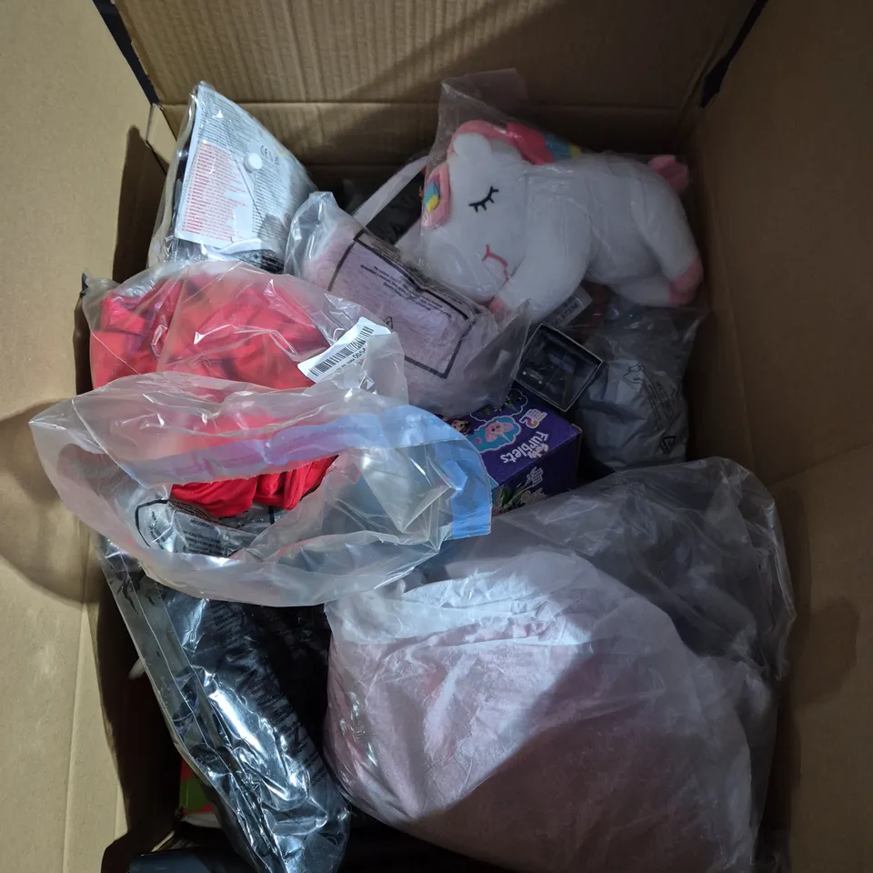 LARGE BOX OF ASSORTED TOYS AND GAMES