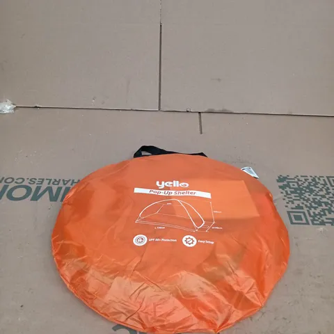 YELLO POP-UP SHELTER – ORANGE (CARRY BAG)