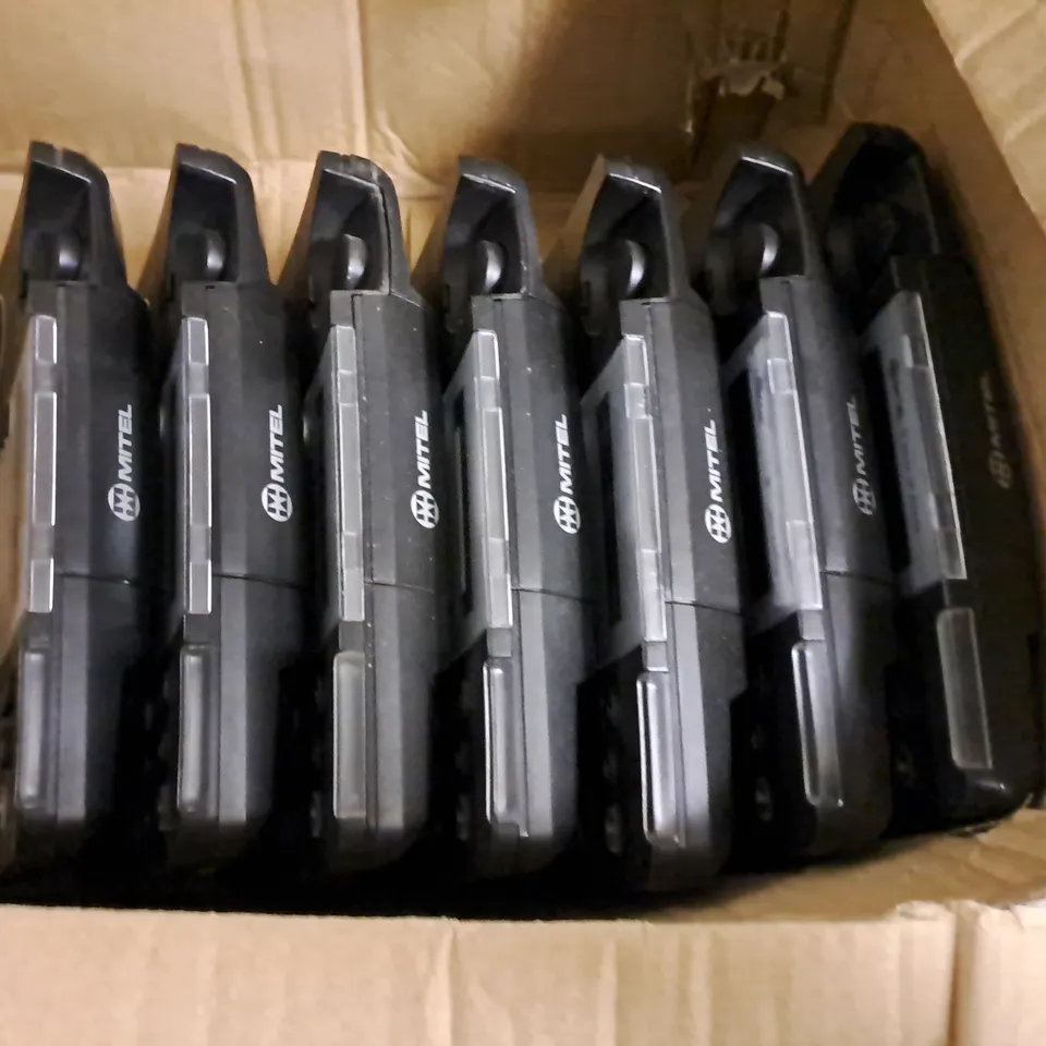 LOT OF 7 MITEL 5312 IP PHONE BODIES