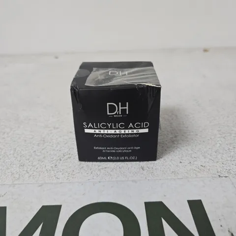 DH SKINCARE SALICYLIC ACID ANTI-AGEING EXFOLIATOR – 60ML – BOXED