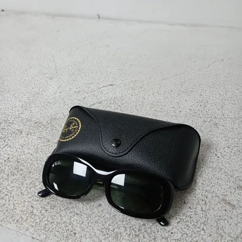 BOXED RAY-BAN OVAL SUNGLASSES- DARK HAVANA
