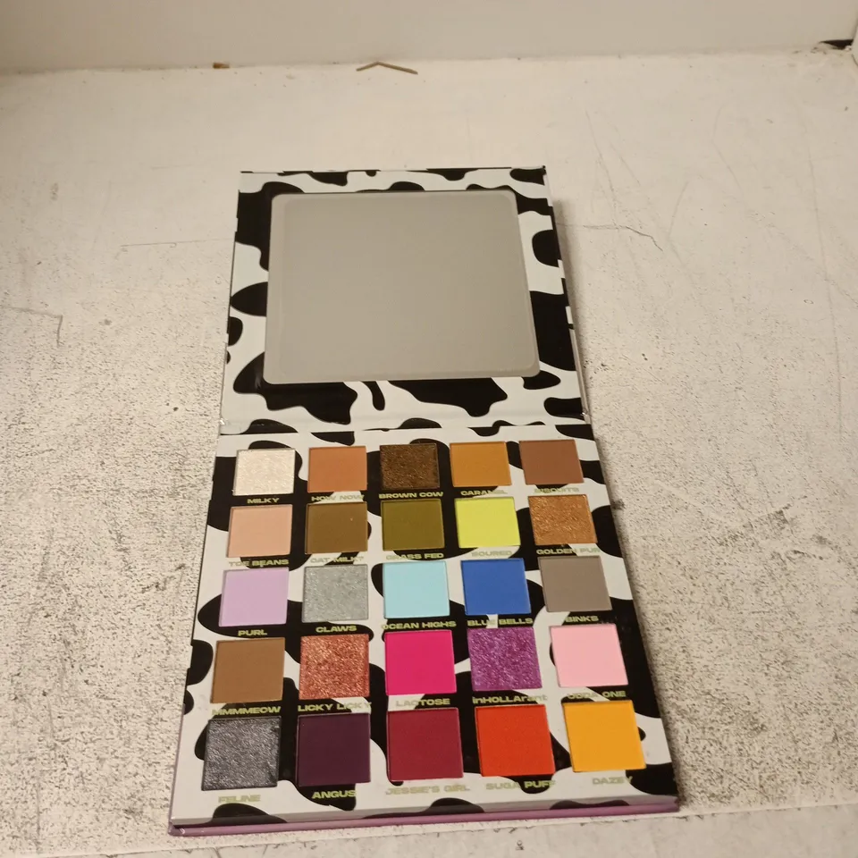 MITCHELL EYESHADOW PALETTE – MADE BY MITCHELL, COW-PRINT PACKAGING