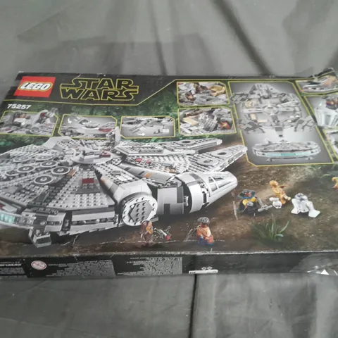 BOXED LEGO STAR WARS MILLENNIUM FALCON 75257