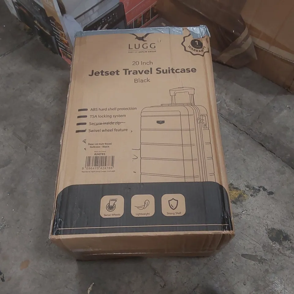 BOXED LUGG JETSET TRAVEL SUITCASE 