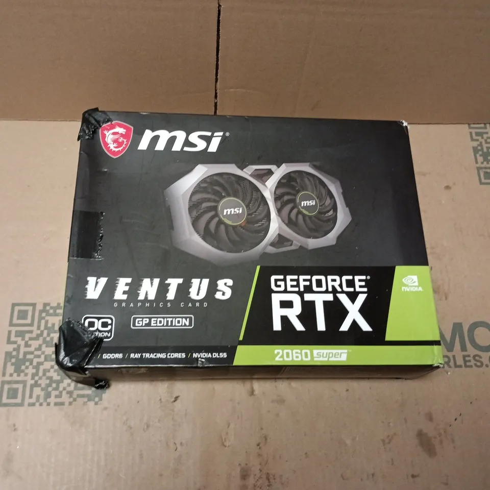 MSI GEFORCE RTX 2060 SUPER VENTUS GP EDITION GRAPHICS CARD