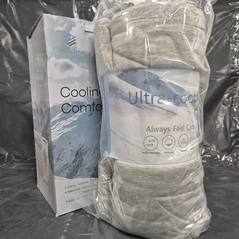 ELEGEAR SUMMER COOLING BLANKET Q-MAX 0.4 IN GREY